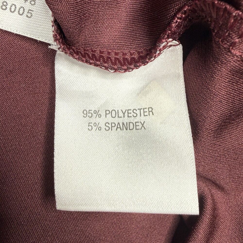 TPC Myrtle Beach Shirt Mens XL Maroon Adidas ClimaWarm Golf Polo Long Sleeve - Picture 11 of 11